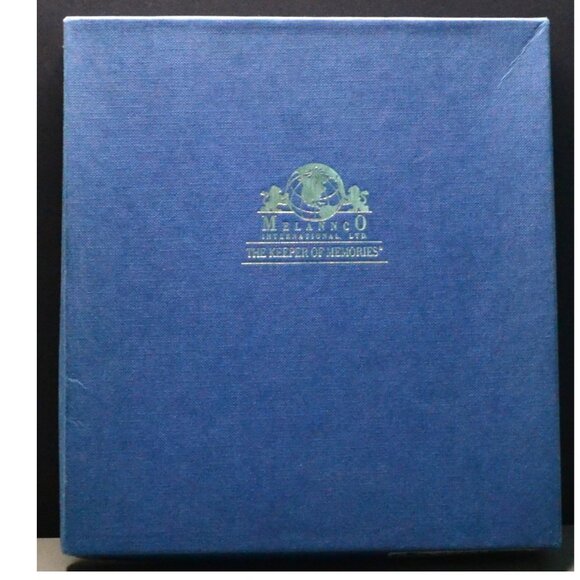 VTG Melannco Gold Tone Photo Album New In Box Never Used Special Memories Gift - Picture 5 of 6